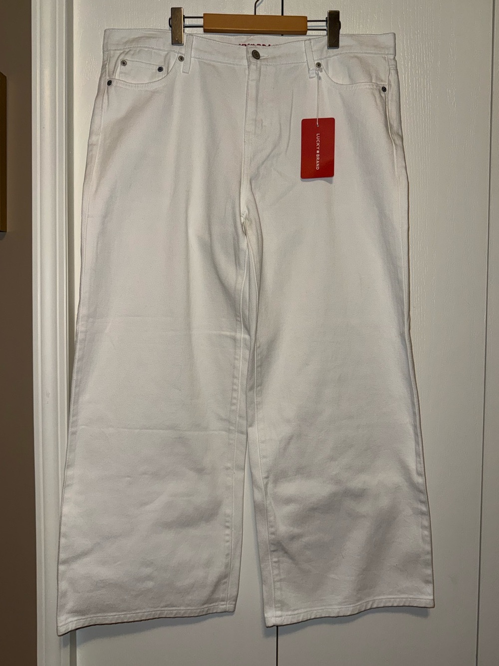 Lucky Brand New Sweet Mid-Rise Wide-Leg Jeans